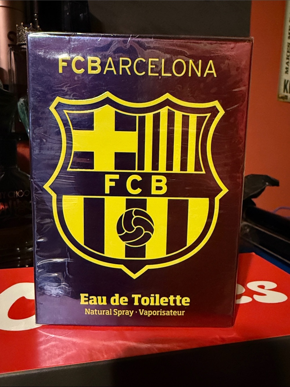 FC Barcelona Barca Eau de Toilette - men’s 3.4oz 100ml new sealed.